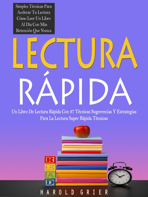 Title details for Lectura Rápida by Harold Grier - Available